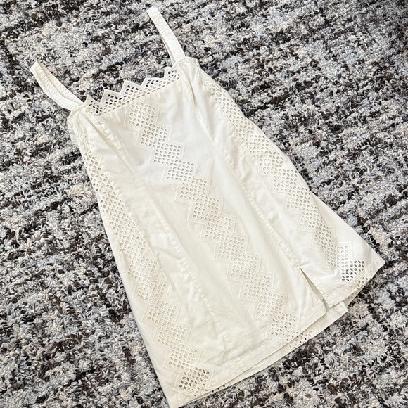 Free People Dresses & Skirts - Free people White Eyelet Sundress M